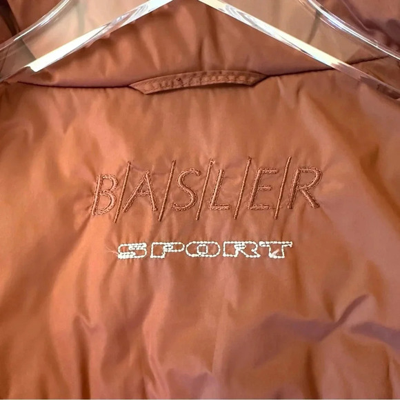 BASLER Sport Womens Puffer Down Mid-Length Rust Jacket 2X - Picture 8 of 11